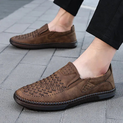 Velrani Men’s Premium Genuine Leather Loafers