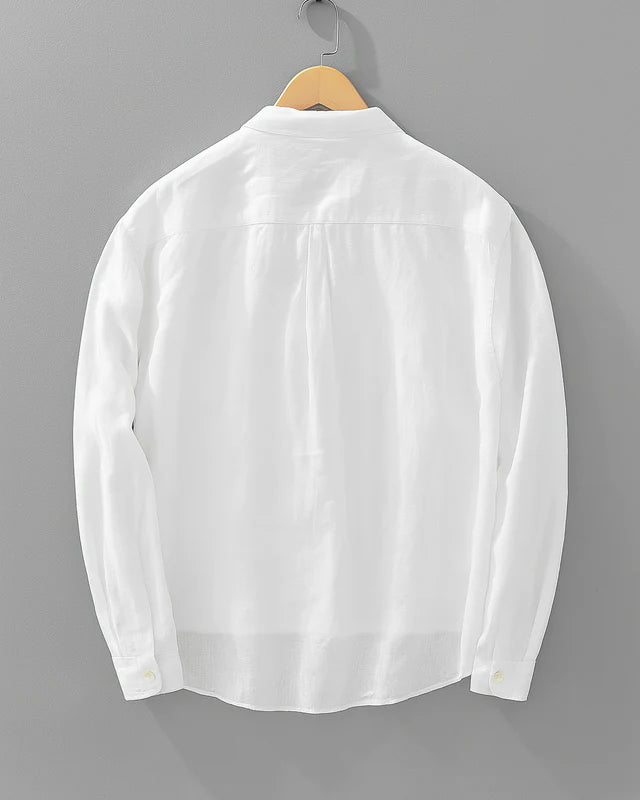 Velrani Kyoto Linen Popover Shirt
