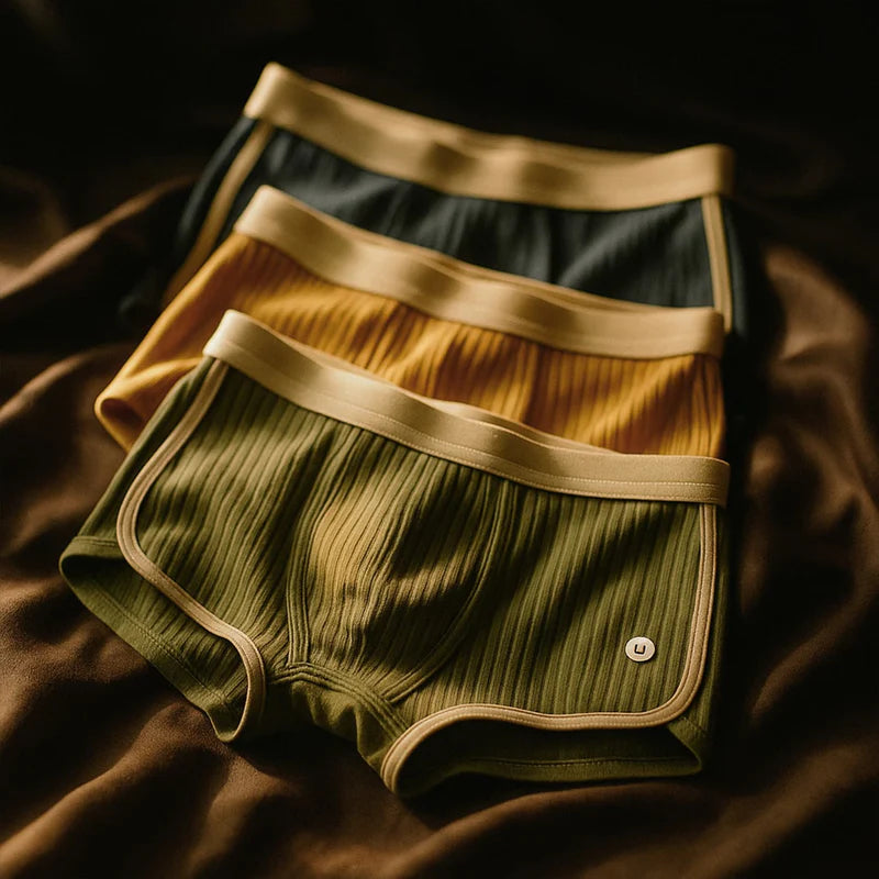 Velrani Mason Organic Cotton Boxer Briefs – Set of 3