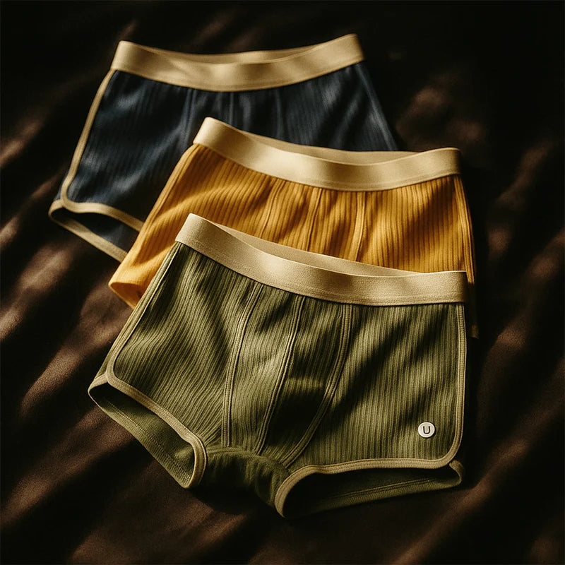 Velrani Mason Organic Cotton Boxer Briefs – Set of 3