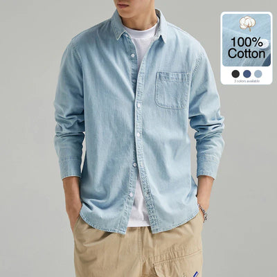 Velrani Havery Cotton-Denim Shirt