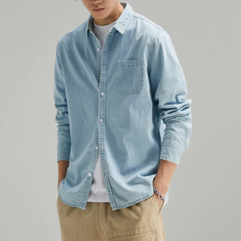 Velrani Havery Cotton-Denim Shirt