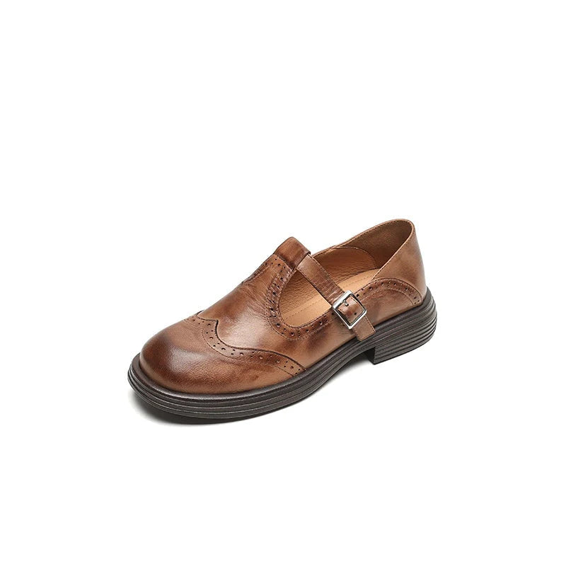 Velrani Sofia | Classic Leather Mary Janes