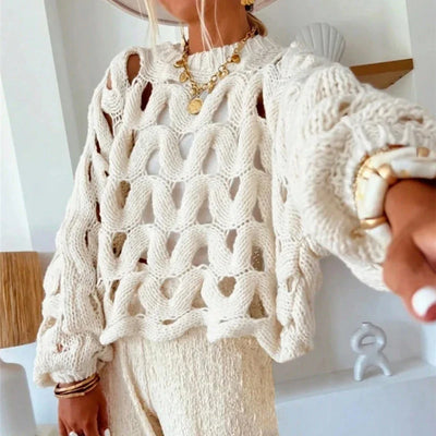Elegance Knit Sweater by Velrani