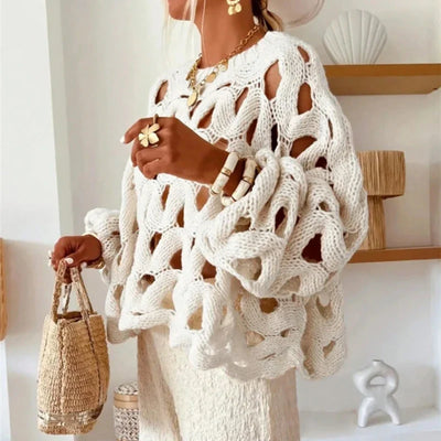 Elegance Knit Sweater by Velrani